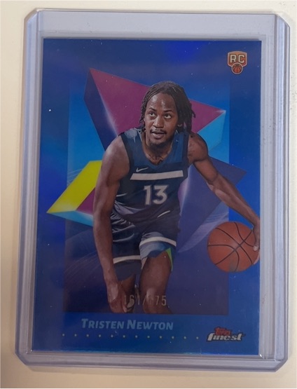2024-25 Topps Finest #40 Tristen Newton — front