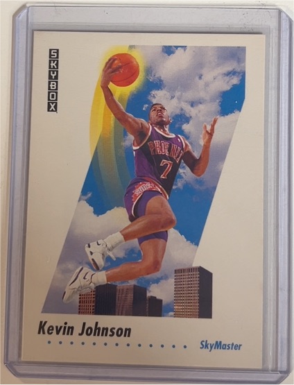 1991-92 SkyBox #582 Kevin Johnson — front