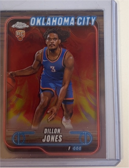 2024-25 Topps Chrome #189 Dillon Jones — front