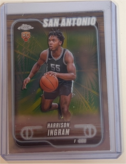 2024-25 Topps Chrome #179 Harrison Ingram — front