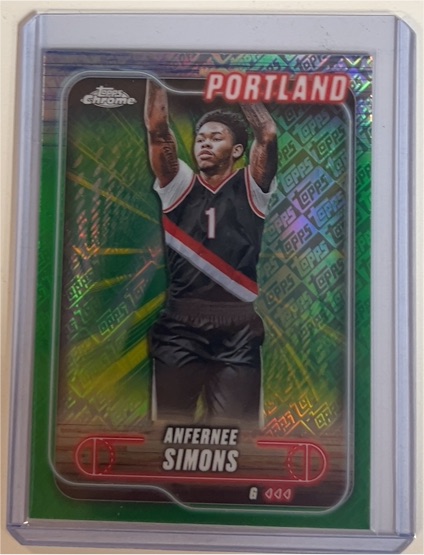 2024-25 Topps Chrome #53 Anfernee Simons — front