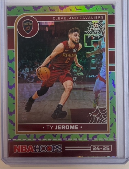 2024-25 Panini Haunted Hoops #24-25 Ty Jerome — front