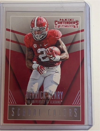 2016 Panini Contenders Draft Picks #8 Derrick Henry — front