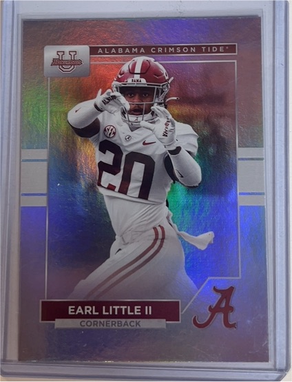 2023 Bowman University #62 Earl Little II — front