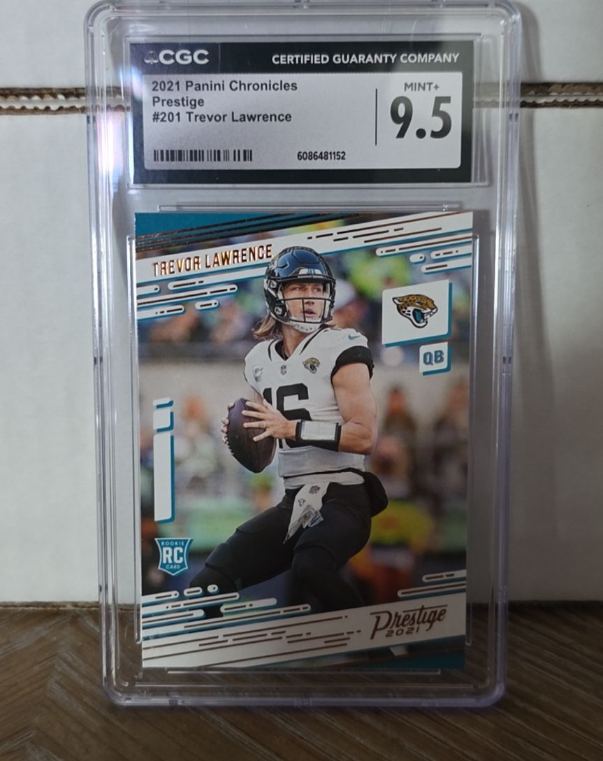 2021 Panini Chronicles Prestige #201 Trevor Lawrence — front