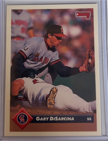 1993 Donruss #121 Gary DiSarcina — front