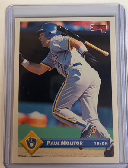 1993 Donruss #75 Paul Molitor — front