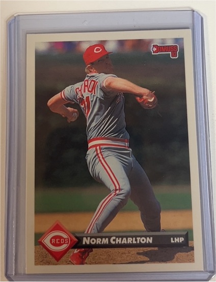 1993 Donruss #21 Norm Charlton — front