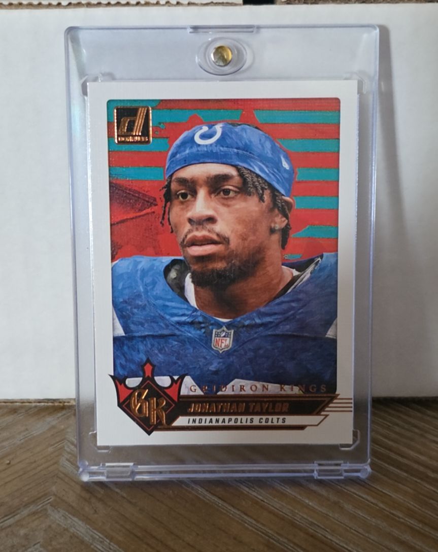 2024 Donruss Gridiron Kings #11 Jonathan Taylor — front