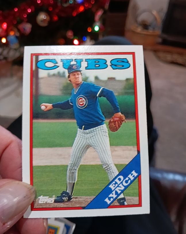 1988 Topps #336 Ed Lynch — front