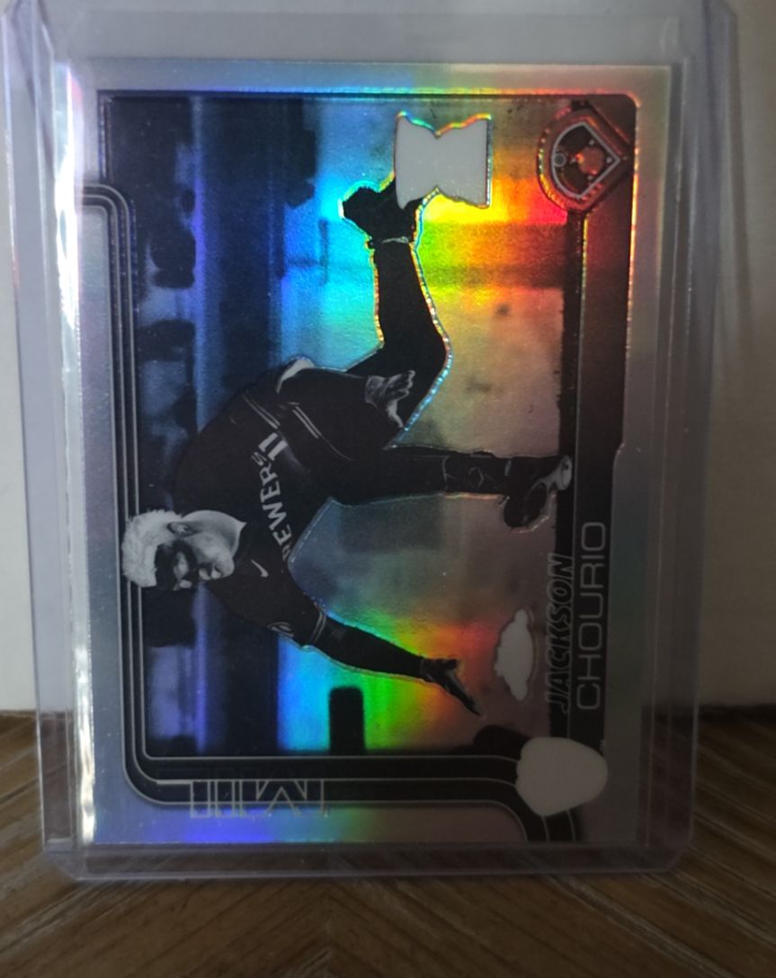 2025 Topps Chrome #262 Jackson Chourio — front