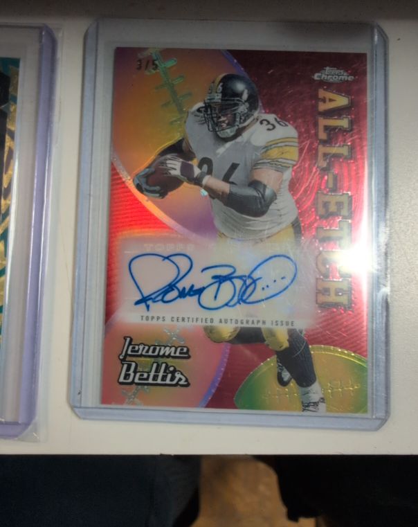 2024 Topps Chrome All-Etch #CAE-JB Jerome Bettis — front