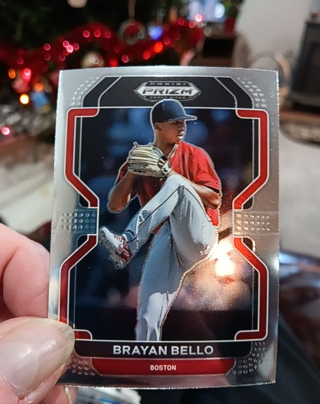 2022 Panini Prizm Draft Picks #PDP214 Brayan Bello — front