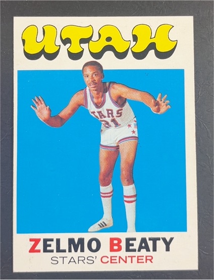 1971-72 Topps #165 Zelmo Beaty — front