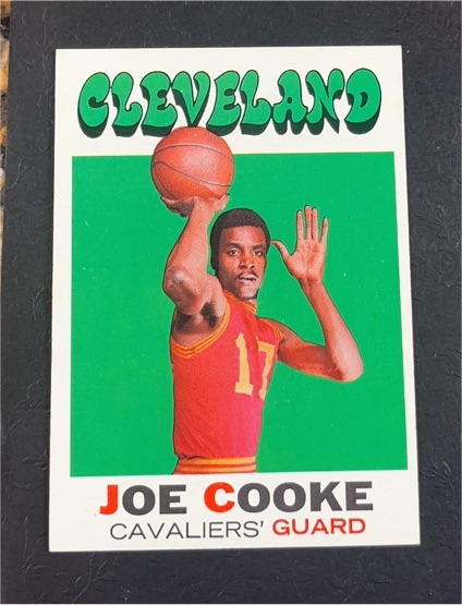 1971-72 Topps #62 Joe Cooke — front