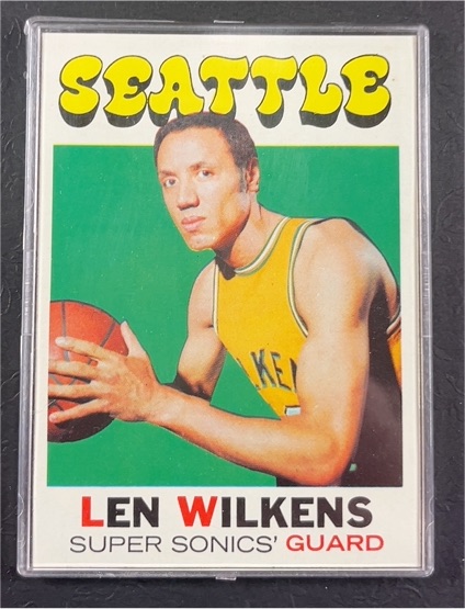 1971-72 Topps #80 Len Wilkens — front