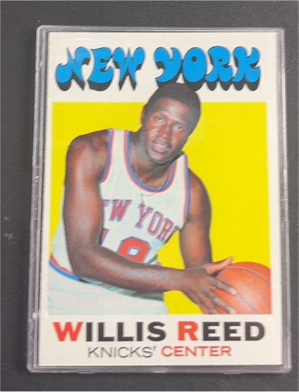 1971-72 Topps #30 Willis Reed — front