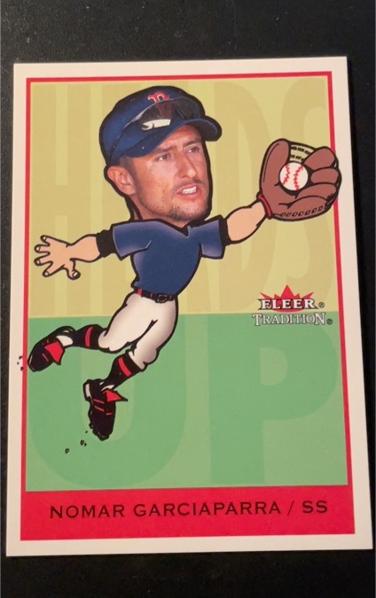 2002 Fleer Tradition Heads Up #8HU Nomar Garciaparra — front