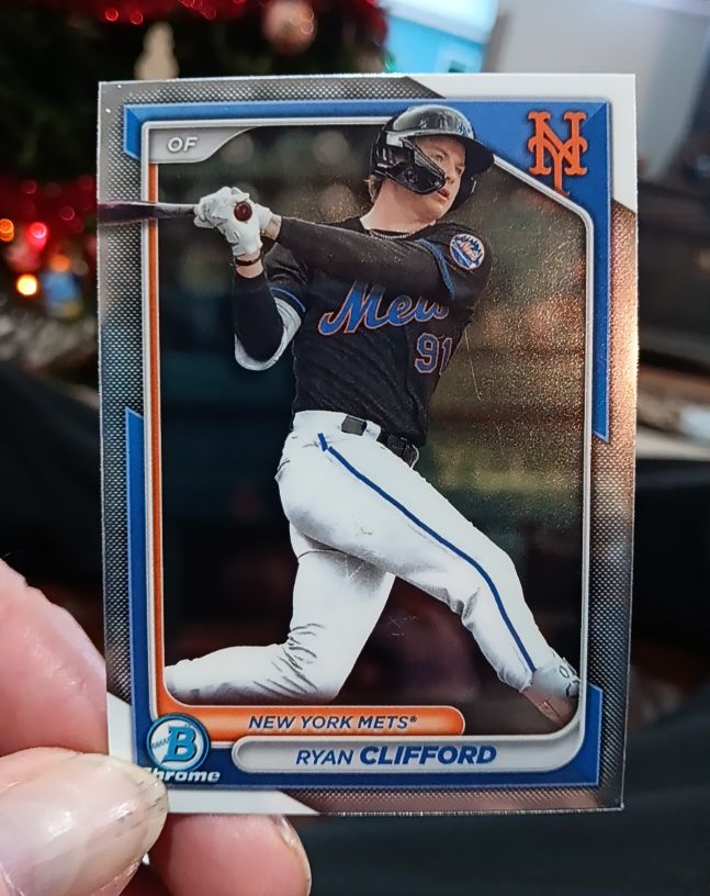 2024 Bowman Chrome #BCP-1 Ryan Clifford — front