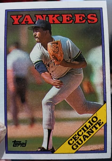 1988 Topps #84 Cecilio Guante — front