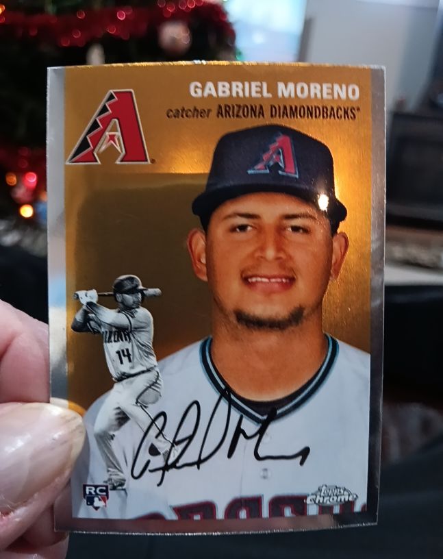 2023 Topps Chrome Platinum Anniversary #9 Gabriel Moreno — front