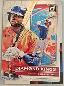2022 Donruss Diamond Kings #11 Yordan Alvarez — front