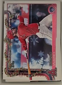 2025 Topps Holiday #H134 Taylor Ward — front