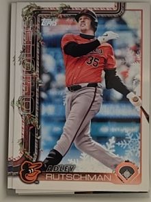 2025 Topps Holiday #H191 Adley Rutschman — front
