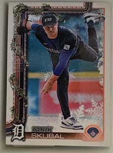 2025 Topps Holiday #H74 Tarik Skubal — front