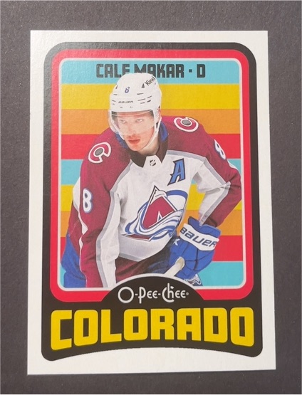 2024-25 O-Pee-Chee Retro #69 Cale Makar — front