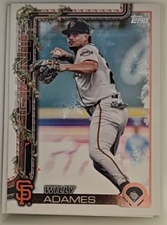 2025 Topps Holiday #H110 Willy Adames — front