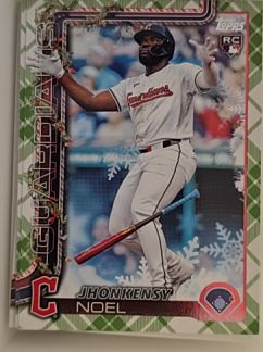 2025 Topps Holiday #H120 Jhonkensy Noel — front