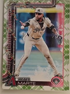 2025 Topps Holiday #H43 Ketel Marte — front