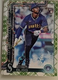 2025 Topps Holiday #H184 Ryan Bliss — front