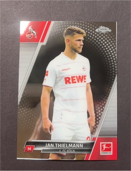 2021-22 Topps Chrome Bundesliga #55 Jan Thielmann — front