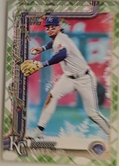 2025 Topps Holiday #H100 Bobby Witt Jr. — front