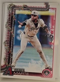 2025 Topps Holiday #H43 Ketel Marte — front