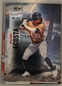 2022 Skybox Metal Universe Champions #017 Maximo Acosta — front