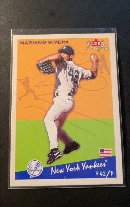 2002 Fleer Tradition #175 Mariano Rivera — front