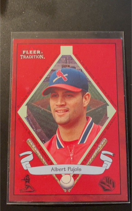 2002 Fleer Tradition #474 Albert Pujols — front