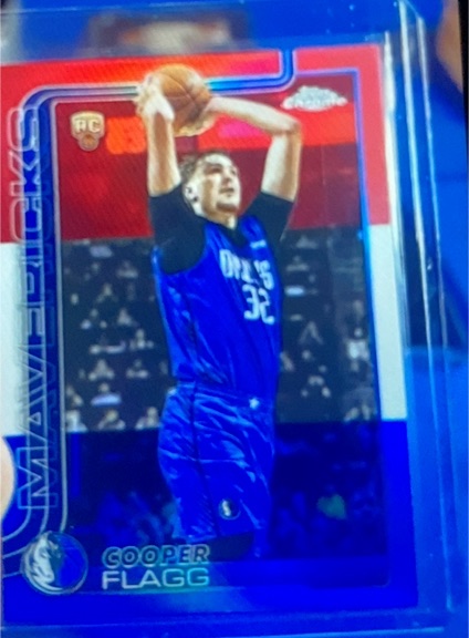 2025-26 Topps Basketball Cooper Flagg Rookie Card — front