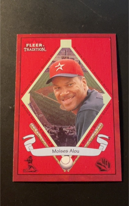2002 Fleer Tradition #476 Moises Alou — front