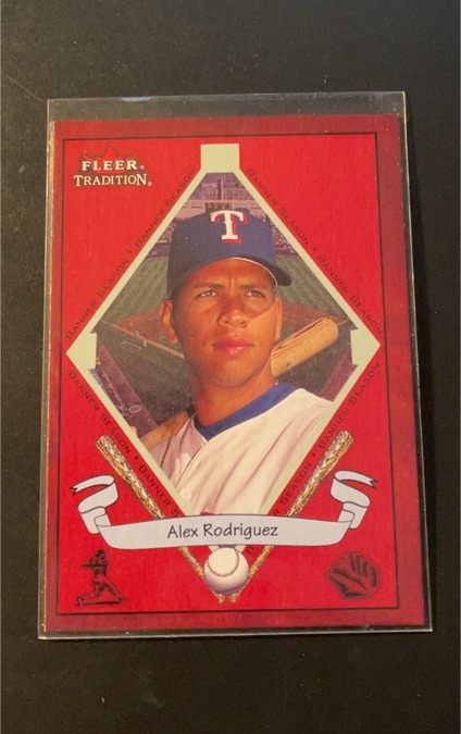 2002 Fleer Tradition #490 Alex Rodriguez — front