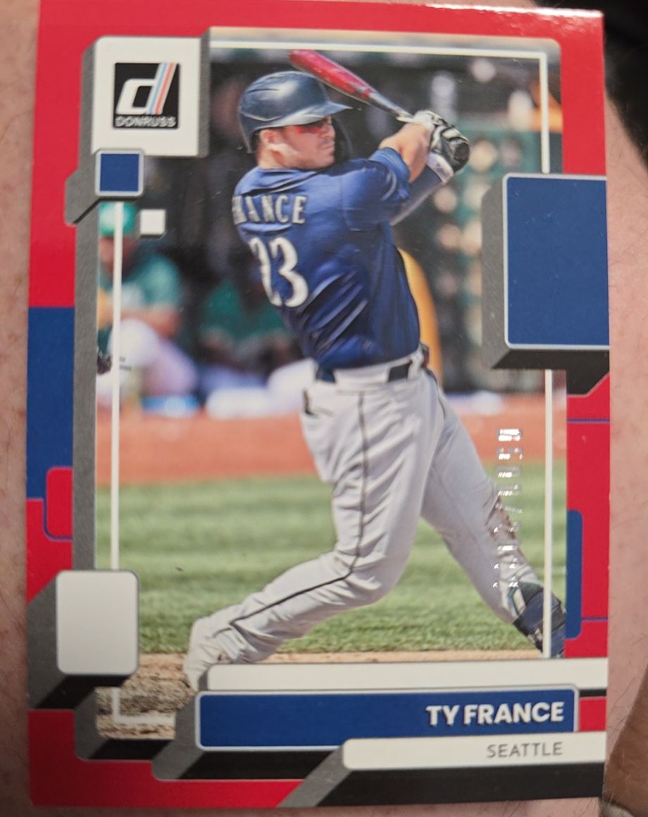 2022 Donruss #151 Ty France — front