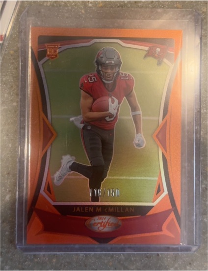2024 Panini Certified #176 Jalen McMillan — front