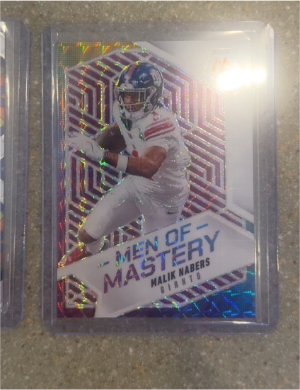 2024 Panini Mosaic Men of Mastery Malik Nabers — front