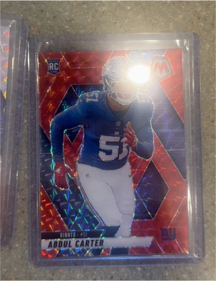 2025 Panini Mosaic #317 Abdul Carter — front