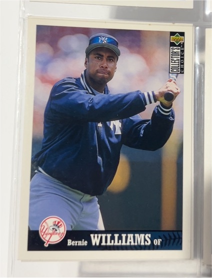 1997 Upper Deck Collector's Choice #175 Bernie Williams — front