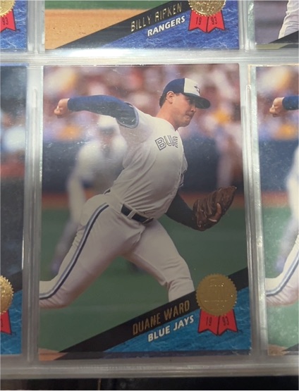 1993 Leaf #unknown Duane Ward — front