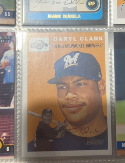 2003 Topps Heritage #42 Daryl Clark — front